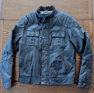 ASOS Chocolate Leather Jacket